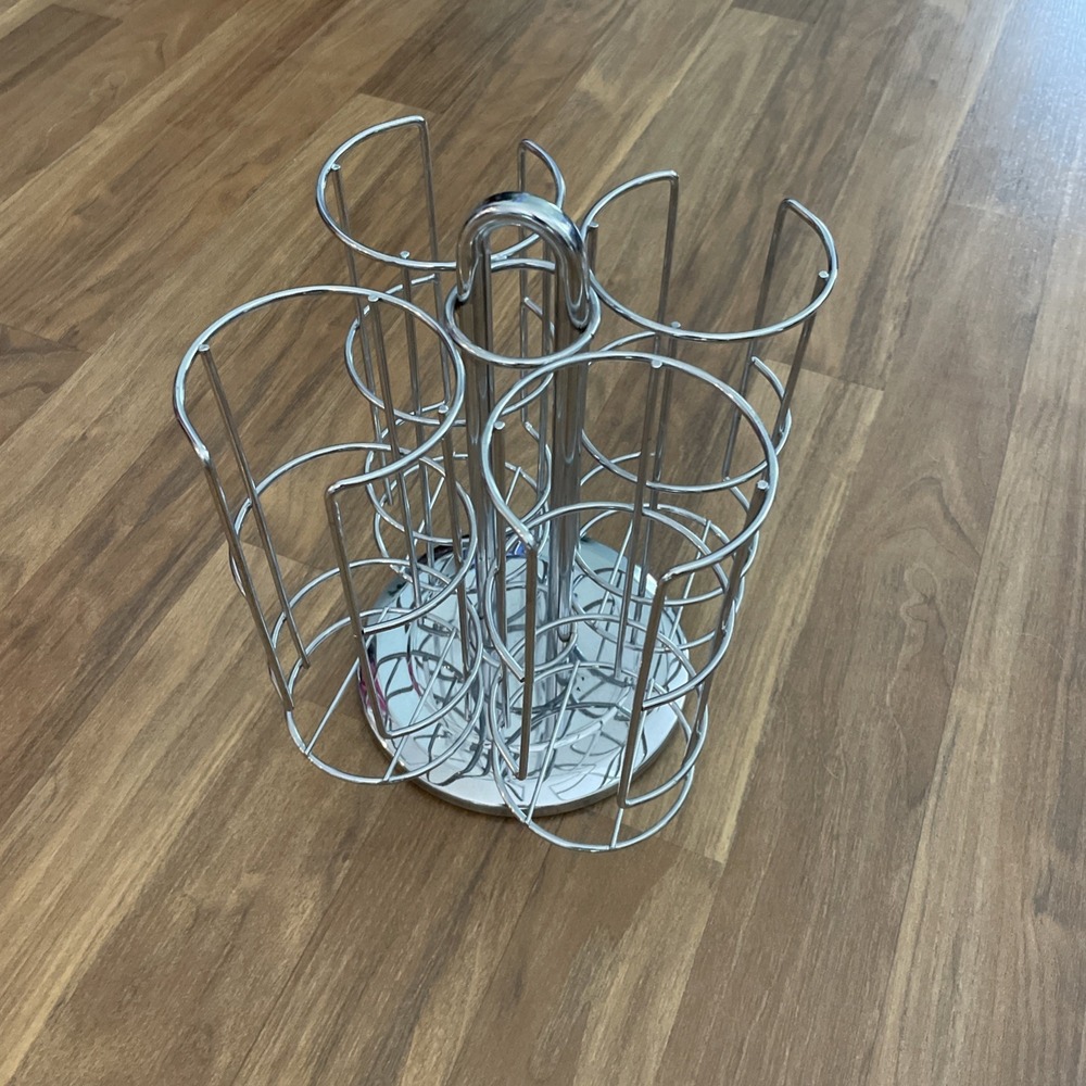 Tassimo T-Cup Coffee Cocktail Pod Holder Capsules Storage‎ Spinning Rack EUC